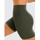 thumbnail image 3 of Shorts CRZ YOGA ButterLuxe Cintura Alta 6" Verde Oliva Talle S, 3 of 4