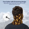 thumbnail image 4 of Neck Gaiter Face Cover Scarf, funny leopard Soft Face Sun Mask Cover Scarf Headband Cooling Sweat Absorbing Bandanas Hiking Cycling Running, 4 of 7