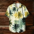 thumbnail image 4 of Rvwovn Unisex Adult's Floral Hawaiian Shirt - Short Sleeve Button Down Casual Tropical Summer Beach Shirt, 4 of 7