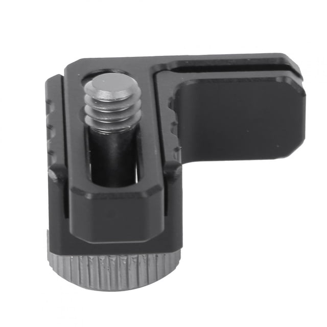 Fijador De Cables Para Cámaras, Clip De Cable De Cámara De Tipo Universal Fuerte De aleación De Aluminio Negro Para Exteriores