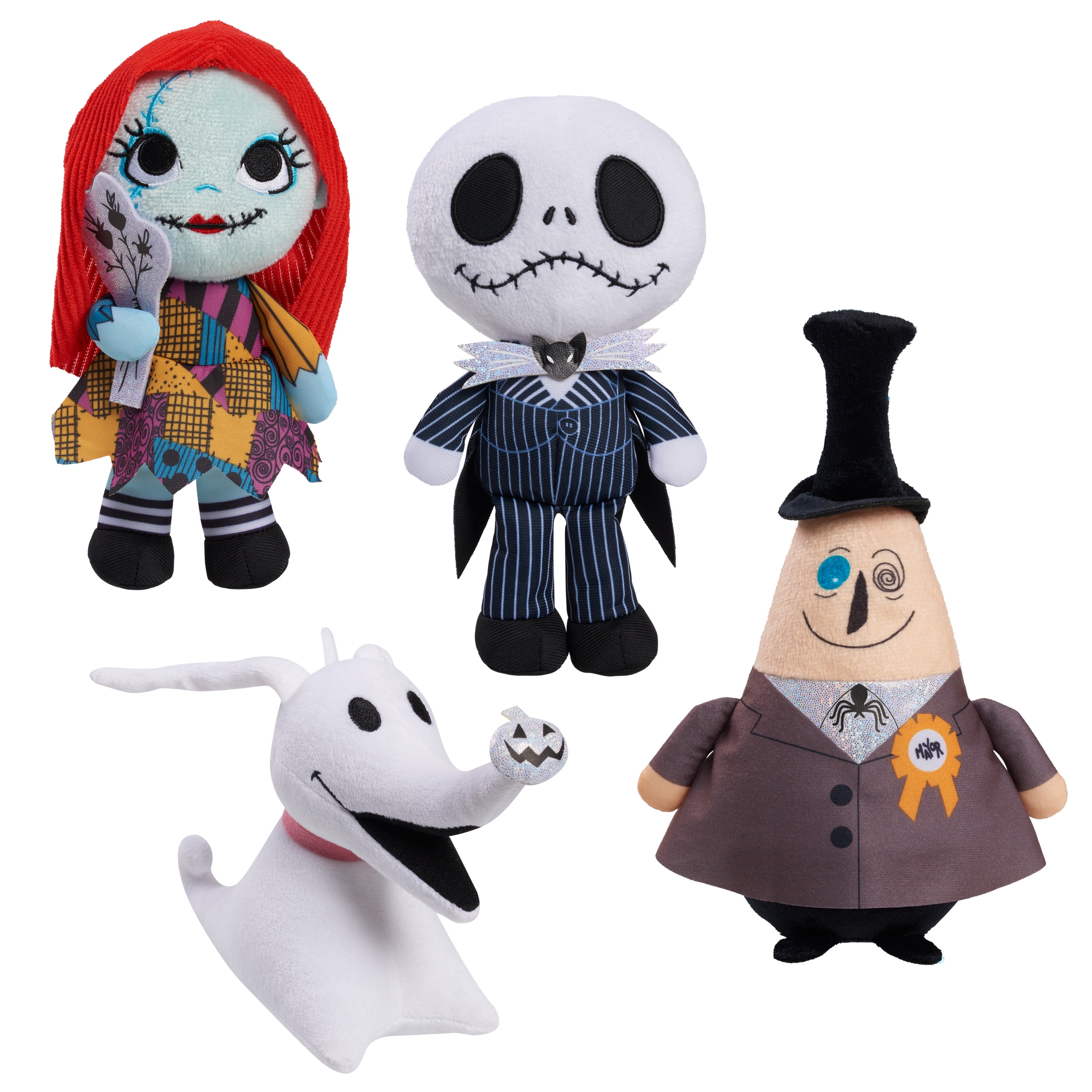 up Christmas 3 Disney100 for Kids Plush Before The Collector Toys Set, 4-piece Ages Disney Nightmare Burton\'s Tim