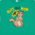 thumbnail image 4 of Inktastic Nuts About Mom Cute Chipmunk with Sunflower Boys or Girls Toddler T-Shirt, 4 of 5