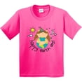 thumbnail image 3 of Inktastic Girls Happy Earth Day Youth T-Shirt, 3 of 5