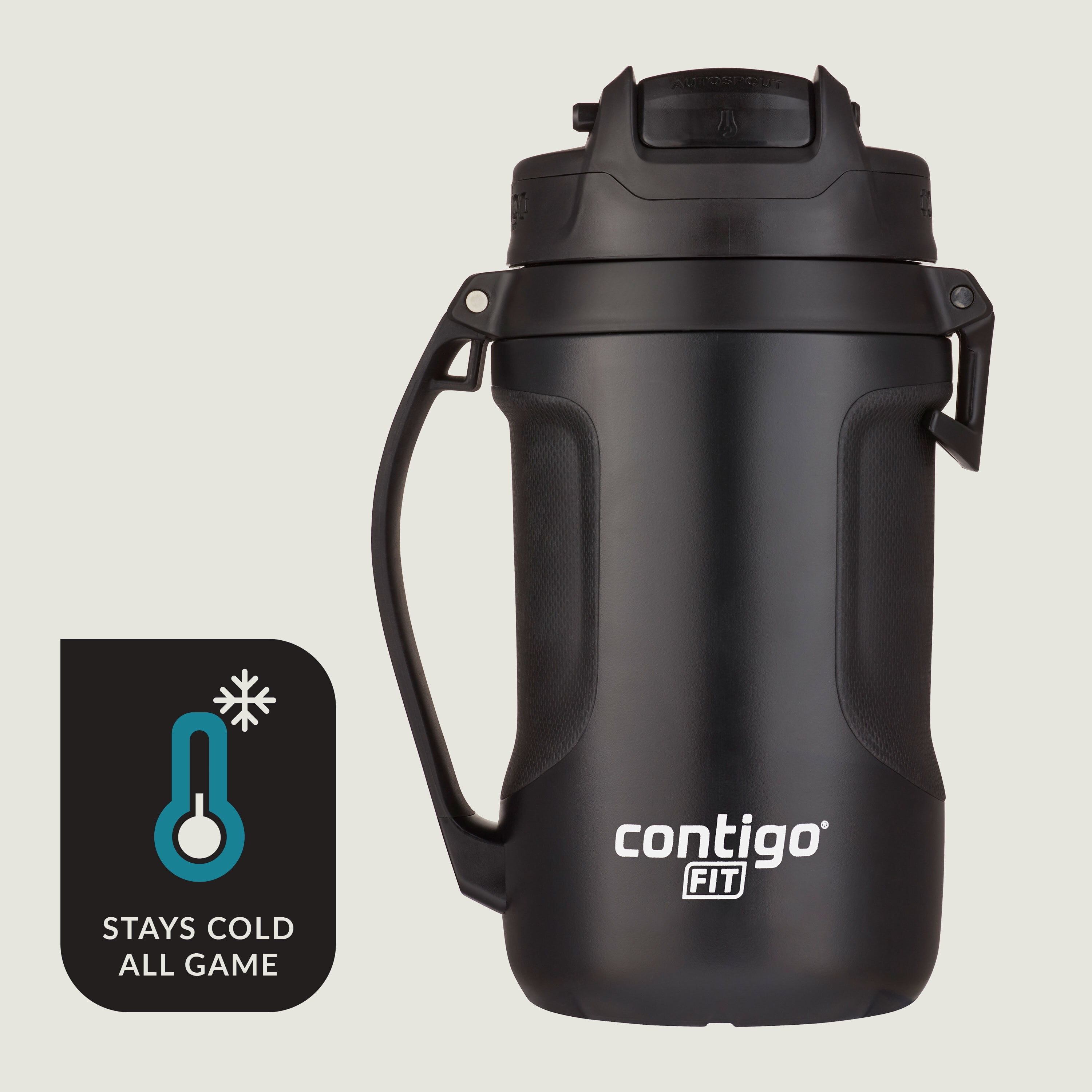 Dropship Contigo Fit Water Jug With AUTOSPOUT Lid, 64 Fluid Ounces, Black  to Sell Online at a Lower Price