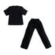 thumbnail image 1 of 1/12 pantalones de muñecas y ropa superior vestida de cosplay mini pierna ancha pantalón largo para figuras de acción masculina de 6 pulgadas con camisa, 1 of 9