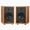 Teak, variant on Electrohome McKinley 2.0 Stereo Powered Bookshelf Speakers with Built-in Amplifier and 4" Drivers for Turntable, TV, PC and Wireless Music Streaming featuring Bluetooth 5, RCA and Aux (EB30B)