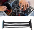 thumbnail image 1 of PCIE 5.0 Riser Cable, PCIE 5.0 X16 GPU Extension Cable Fit for RTX 4090 Ti, for PC Cases, AI Applications, Servers, Tight Space ITX, Water Cooling Systems., 1 of 7