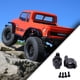 thumbnail image 4 of Bewildely RC Car S Performance con soportes de ruedas de aleación de aluminio premium para ECX 1/12 Rc RGT 136100 negro Type1 NO1, 4 of 6