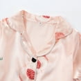 thumbnail image 7 of Bovxnpu Girls Sleepwear 2 Piece Loungewear Set Toddler Graphic Loungewear Short Sleeve Pants Kids Casual Home Outfit Set, 7 of 7
