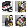 thumbnail image 3 of Goofa The Nightmare Before Christmas Pattern School Backpack for Students – Tear-resistant Bag Spacious, Comfortable, and Stylish Backpack with Multiple Pockets, 3 of 7
