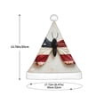 thumbnail image 3 of Cauagu American Flag Butterfly Wall Pattern Christmas Hat for Kids,Xmas Holiday Hat Santa Hat for Boys & Girls Festive Headwear Accessories for Christmas/New Year/Holiday, 3 of 6