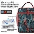 thumbnail image 2 of Hawaii style Print Insulated Lunch Bag - Leakproof Reusable Portable Cooler Tote for Adults,Work,School,Picnic,Camping|Detachable Strap,Handle,Bottle Pocket, 2 of 6