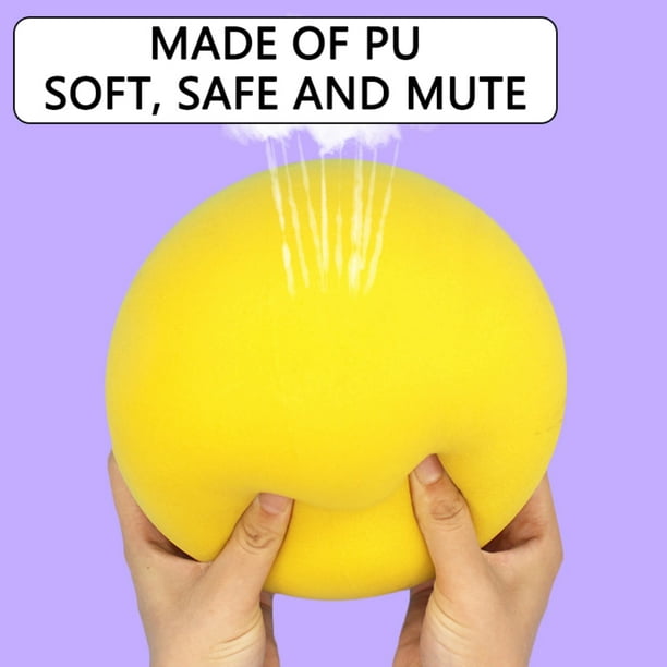18CM Mute Ball Sponge Soft Bouncy Ball Noise Reduction Children Indoor ...