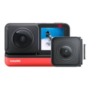 insta360 ONE R Twin Edition – 4K Action Camera & 5.7K 360 Camera with Interchangeable Lenses, Stabilization, IPX8 Waterproof, Touch Screen, AI Editing