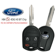 New Ford F-150 2005-2010 Remote Key 3 Button 4d63 40 Bit (S) Oem Chip VLS