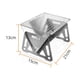 thumbnail image 3 of Parrilla portátil de carbón de acero inoxidable - Horno barbacoa exterior para acampar, hacer picnics y hacer tailgating - Fácil de instalar y limpiar, 3 of 3