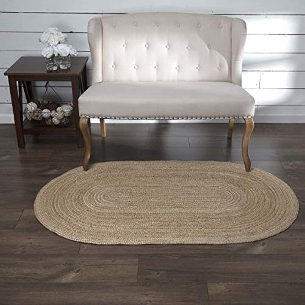 VHC Brands Natural Jute 36" X 60" Area Rug 20392