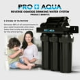 thumbnail image 3 of PRO+AQUA Elite Whole House Water Filter Softener Bundle with Reverse Osmosis Drinking System for Well Water , Removes 99% of Iron, Odor, Chlorine, VOCs, Odors & Contaminants, 3 of 8