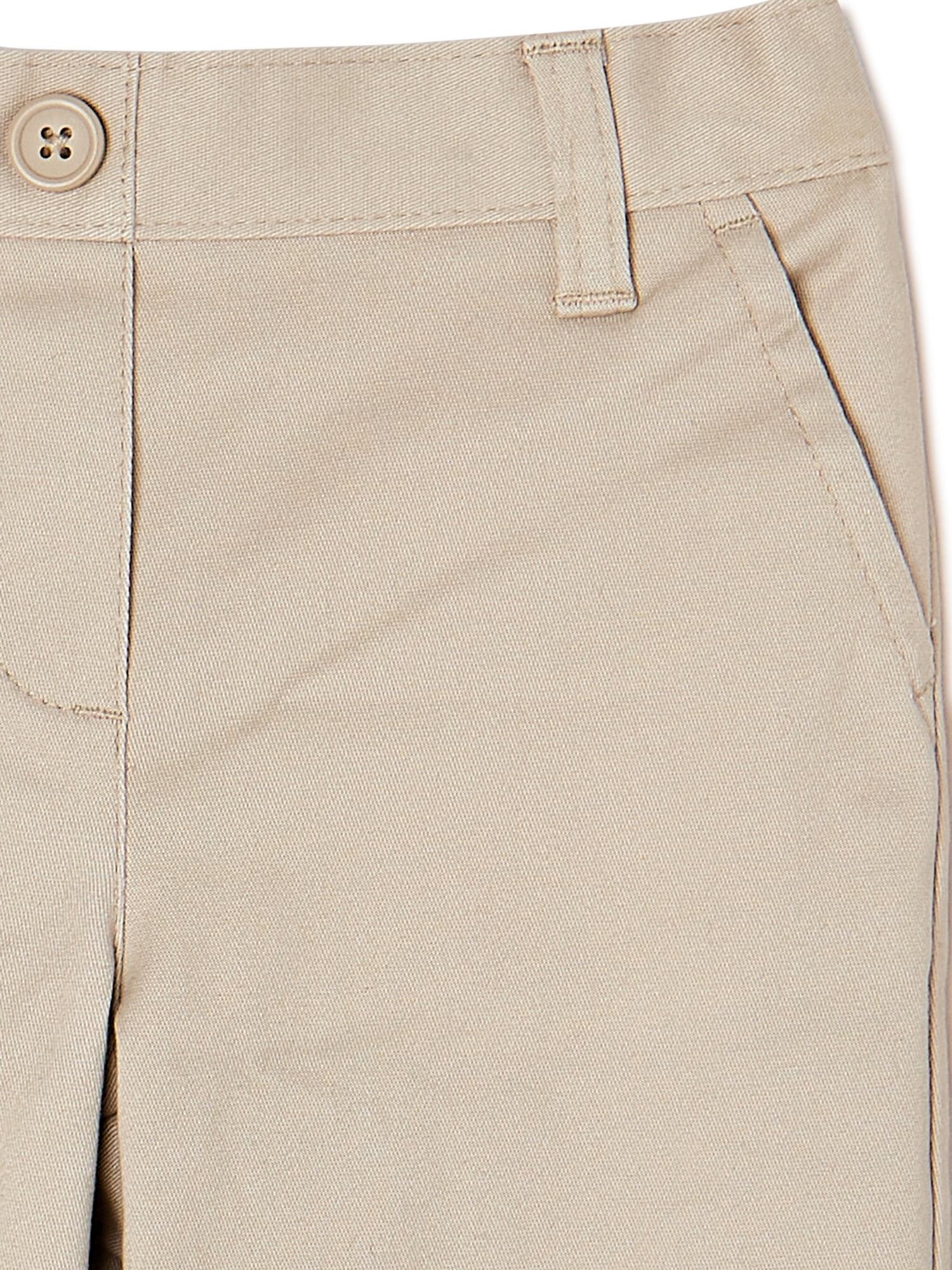 Wonder Nation Toddler Girls School Uniform Pull-On Pants, Sizes 2T-5T