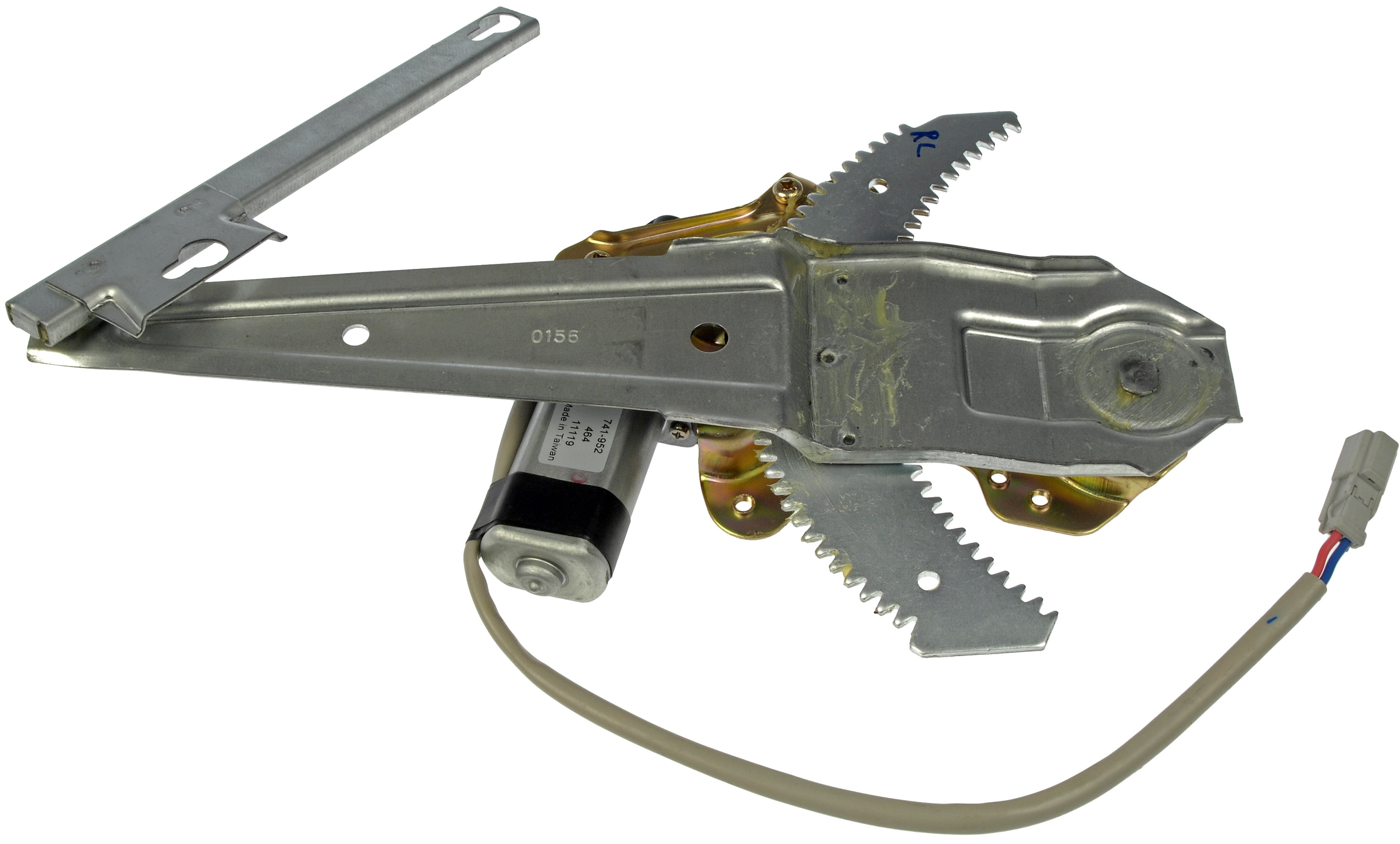 Dorman 741-952 Rear Driver Side Power Window Motor and Regulator Assembly for Specific Honda Models
