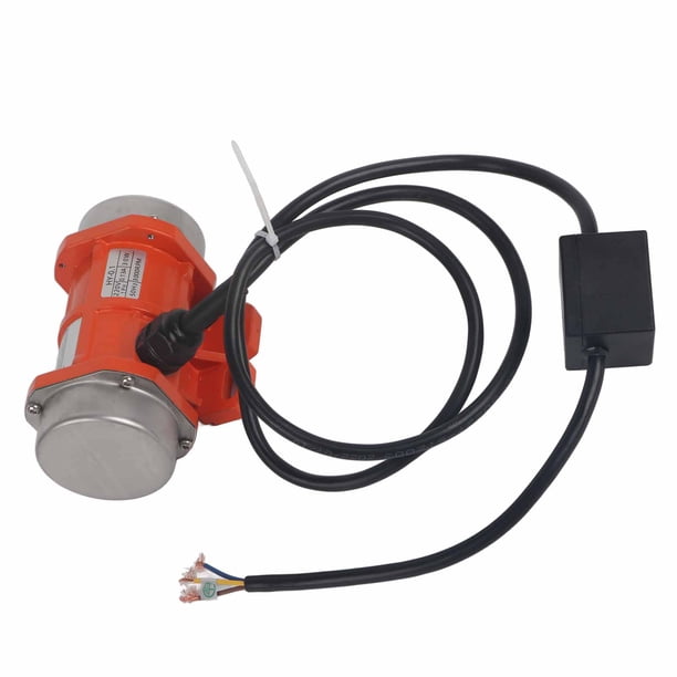 Motor de vibración de hormigón, 220 V 3000 RPM Vibración ajustable Motor vibratorio de aleación de aluminio Motor vibratorio ajustable Meticulosamente diseñado