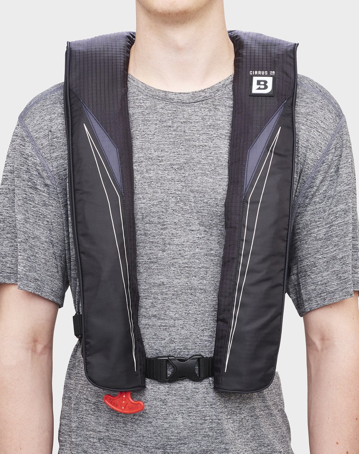 Bluestorm Gear Cirrus26 Inflatable PFD Life Jackets (Hi-Vis Green) for Adults | US Coast Guard Approved Automatic Life Vest with Manual Override Convertibility