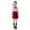 Wine, variant on Girls' School Uniform Outfit 3 Piece Set with Long Sleeve Button Down Shirt and Pleated Skirt,3-18 Years