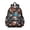 Baseballs and Flames, variant on Baseballs and Caps Light Gray Backpack for School, Cute School Bag with Adjustable Shoulder Straps and Padded Back, 13.4"x11"x4.7"