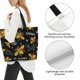 thumbnail image 3 of Fotbe Hohey Bee Golden Embroidery Bolsa Tote Estética de Lona con Estampado para Mujer - Bolsa Reutilizable de Hombro Casual para Vacaciones, Compras, Trabajo y Gimnasio, 3 of 8