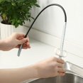 thumbnail image 4 of Home Kitchen Bendable Long Sink Cleaning Hook Tool Hair Dredge Hook, 4 of 9