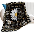 thumbnail image 3 of Christian Cross US American Flag Blanket Religious Decor Throw Blanket Jesus Faith Inspirational Blanket Gifts for Women Men Bedding Warm Soft Plush Fleece Flannel Blanket for Adults Kids 40"x50", 3 of 5