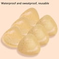 thumbnail image 5 of XFHLMJFF Breathable Bra Pasties For Women Everyday Bralette Wireless Nubitties Chest Enhancers Push Up Pads Triangular Patch Thickened Lightweight Underwear, 5 of 5