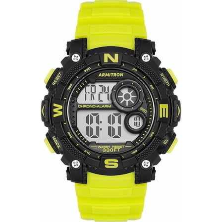 Armitron Sport Resin Digital Chronograph Mens Watch
