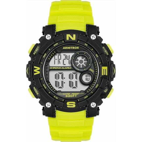 Armitron Sport Resin Digital Chronograph Mens Watch
