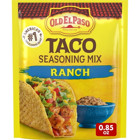 Old El Paso Taco Seasoning Mix, Ranch Flavored, 0.85 oz