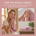 thumbnail image 6 of REGALWOVEN Cotton Waffle Washcloths, Soft, Quick Dry & Lint-Free Face Cloths for Bathroom, Kitchen, Absorbent Reusable Washcloth Set 13" x 13" Pink 4pk, 6 of 7
