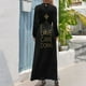 thumbnail image 3 of El amor bajó en Long Dress Vestido de mujer Vestidos de verano, 3 of 5