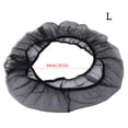 thumbnail image 4 of Jupe Attrape-Graines Aérée à Ouverture Élastique en Maille pour Cage à Oiseaux, Douce, Ventilée, Lavable, Réutilisable, Filet de Protection, Noir G, 4 of 8