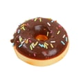thumbnail image 2 of Decompression Doughnut Upgrade Toy, Venting Stress Relief Simulation Physical Pinching Fidget Toy with Music Sound Slow Rising Anxiety Relief Sensory Play for Kids Adults(Brown), 2 of 6