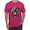 Fuschia, variant on My Favorite Breed is The One In Need | Colorful Labrador Dog | Dean Russo Art Animal Lover Men's T-Shirt, Light Turquoise, M