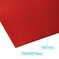 thumbnail image 3 of Uxcell 12"x12" Metallic Mirror Board Sheets, 30 Pack 6 Colors Cardstock Foil Board Reflective Sheet 250gsm, 3 of 6