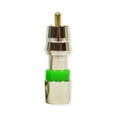 thumbnail image 3 of 10 pack Audio Video RCA Compression Connector for RG59 Coaxial Cable CCTV, 3 of 3