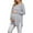 Light Grey, variant on Maternity Clothes Long Sleeve Side Split Maternity Shirts Tops for Women