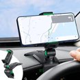 thumbnail image 1 of Soporte multifunción para teléfono de coche Sincero negro-verde 360 grados para teléfonos de 3 a 7 pulgadas, 1 of 5