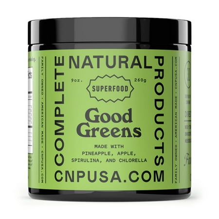 Organic & Kosher Greens Superfood Powder Blend Supplement - Amazing Raw American Grass Mix, 8oz, 60 Servings