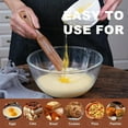 thumbnail image 4 of Ccgaton Store End of 2025 Big PromotionSkinny Spurtle for Dough Whisk Bread Baking Wooden Kitchen Tools for Nonstick Cookware for Dough Jar Scraping & Reaching Bottom Sour Dough Must-Have, 4 of 10
