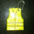 thumbnail image 3 of vlrwzc 10Pcs Reflective Keychain Safety Reflective Pendants Fire Suit Keychain Reflective Backpack Pendant for Bag Night Walking Cycling Running, 3 of 7