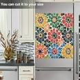 thumbnail image 3 of Yayeee Magnetic Dishwasher Cover for The Front Decoration Home Kitchen Machine Sticker Protector, Dark Floral, 3 of 6