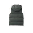 thumbnail image 4 of MERCER+METTLE Women's Puffy Vest | Hooded Puffer Vest for Women, Water Repellent, Breathable, Lightweight Insulation - Anchor Grey XL, 4 of 4