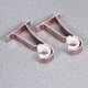 thumbnail image 4 of 2Pcs Thicker Roman Style Curtain Rod Aluminum Alloy Single Bracket Curtain Rod Drapery Pole (Rose Gold), 4 of 5